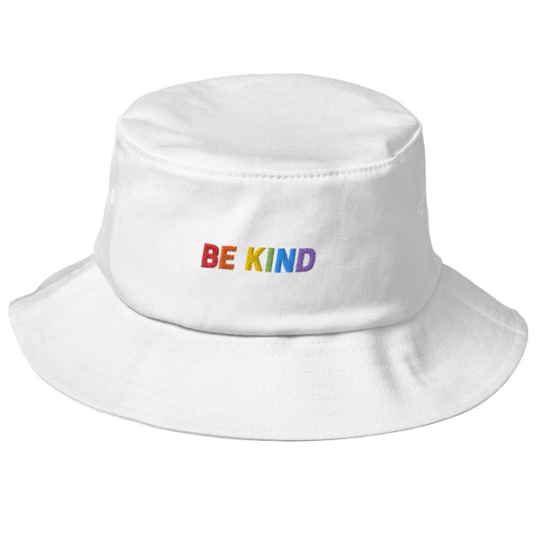 Be Kind Rainbow Bucket Hat